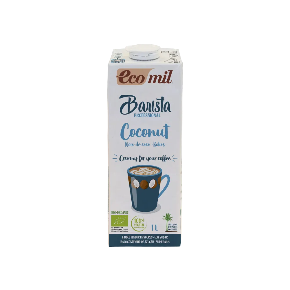 Ecomil-Barista-coconut-milk-low-sugar-Bio-1-L