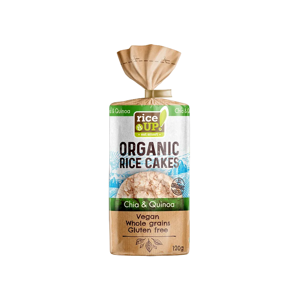 Organic Rice Cakes Chia & Quinoa